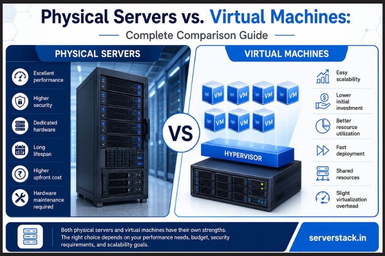 Physical Servers vs. Virtual Machines: Complete Comparison Guide?