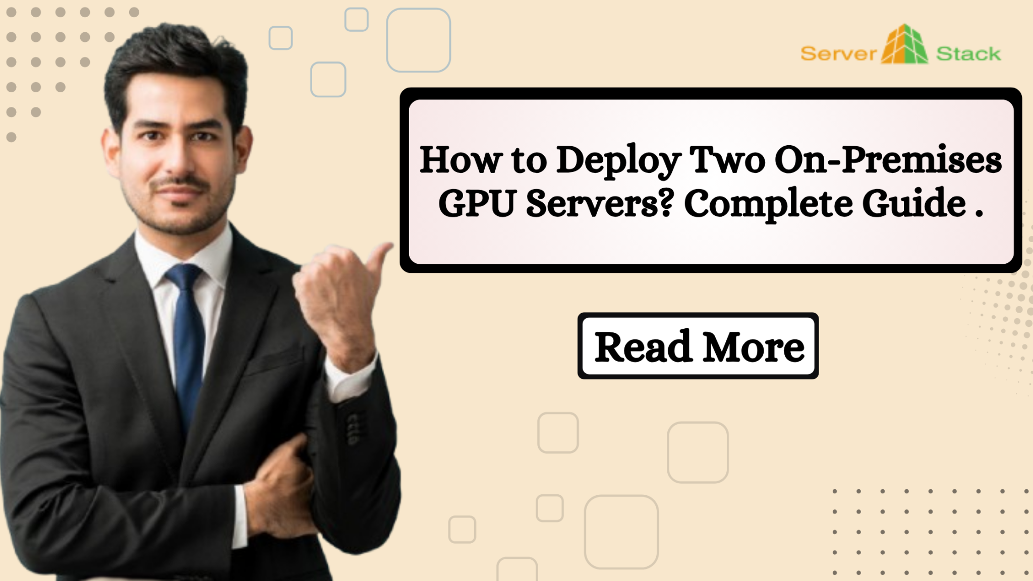 How to Deploy Two On-Premises GPU Servers?